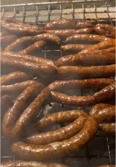 سجق مشوي علي الفحم